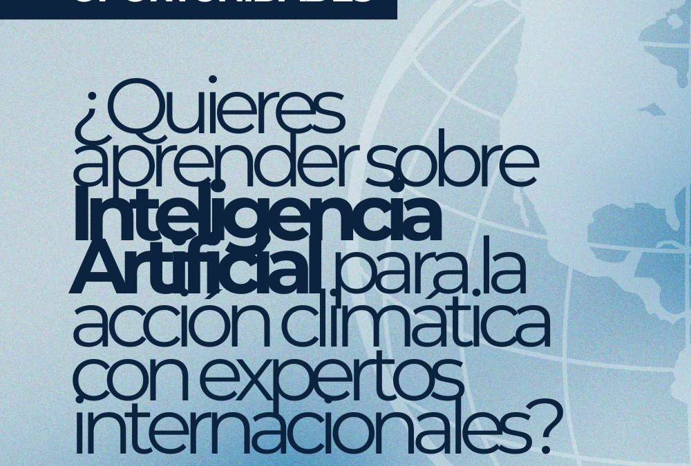 Climate Change AI Virtual Summer School 2024: ¡Prepárate para el Futuro de la Acción Climática!